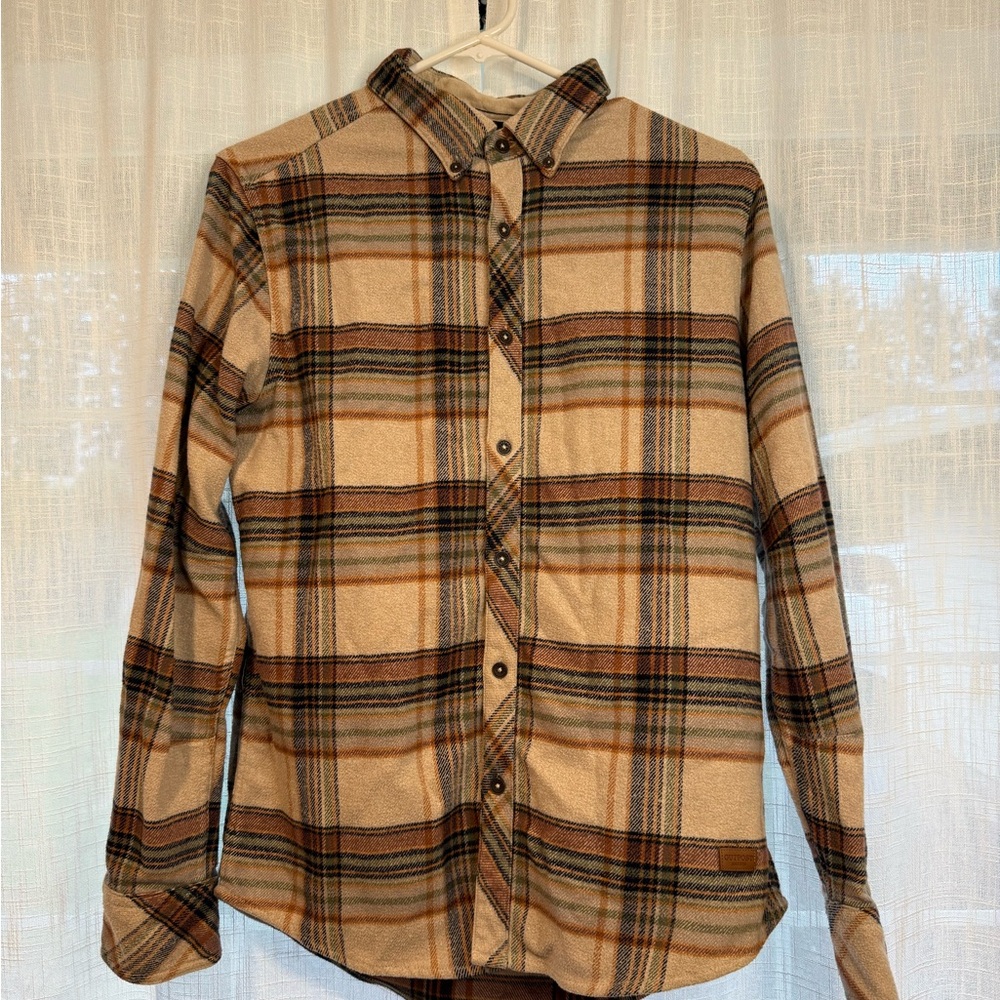 Buckle Outpost Plaid Flannel Shirt for Men Size Small